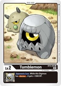 Tumblemon - X Record - Digimon Card Game card