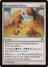 Resounding Silence - Shards of Alara - Magic: The Gathering card