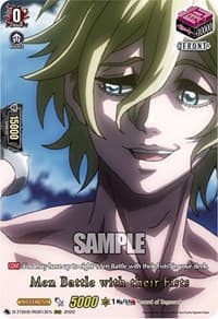 Men Battle with their Fists (RGR) - D-TTD02: Record of Ragnarok - Cardfight Vanguard card