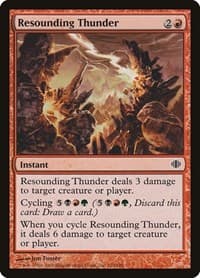 Resounding Thunder - Shards of Alara - Magic: The Gathering card