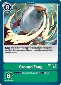 Ground Fang - X Record - Digimon Card Game card
