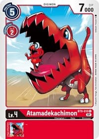 Atamadekachimon - X Record - Digimon Card Game card