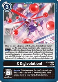 X Digivolution! - X Record - Digimon Card Game card