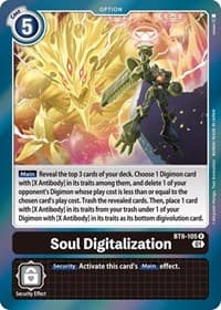 Soul Digitalization - X Record - Digimon Card Game card
