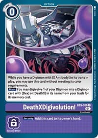 DeathXDigivolution! - X Record - Digimon Card Game card