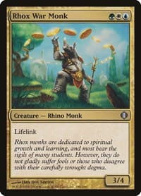 Rhox War Monk - Shards of Alara - Magic: The Gathering card