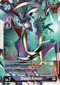 DeathXmon - X Record - Digimon Card Game card
