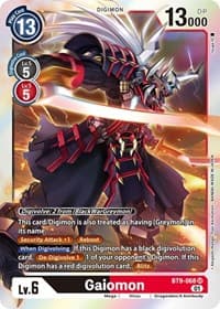 Gaiomon - X Record - Digimon Card Game card