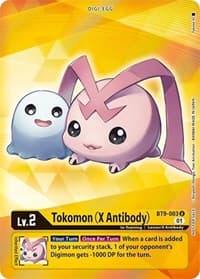 Tokomon (X Antibody) (Box Topper) - X Record - Digimon Card Game card