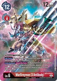 WarGreymon (X Antibody) (Alternate Art) - X Record - Digimon Card Game card