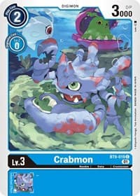 Crabmon - X Record - Digimon Card Game card