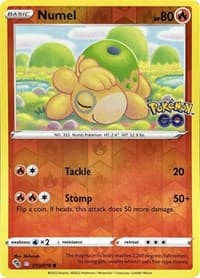 Numel (Peelable Ditto) - Pokemon GO - Pokemon card