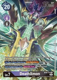 DeathXmon (Alternate Art) - X Record - Digimon Card Game card