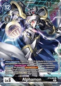 Alphamon (Alternate Art) - X Record - Digimon Card Game card