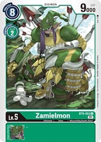 Zamielmon - X Record - Digimon Card Game card