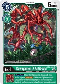 Kuwagamon (X Antibody) - X Record - Digimon Card Game card