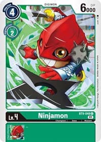 Ninjamon - X Record - Digimon Card Game card
