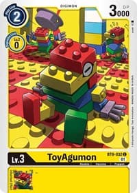 ToyAgumon - X Record - Digimon Card Game card