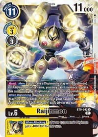 Raijinmon - X Record - Digimon Card Game card