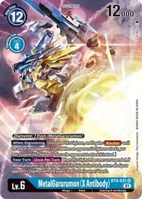 MetalGarurumon (X Antibody) (Alternate Art) - X Record - Digimon Card Game card
