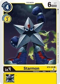 Starmon - X Record - Digimon Card Game card