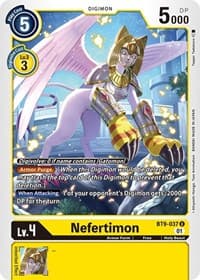 Nefertimon - X Record - Digimon Card Game card