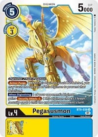 Pegasusmon - X Record - Digimon Card Game card