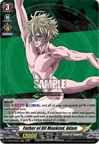 Father of All Mankind, Adam - D-TB02: Record of Ragnarok - Cardfight Vanguard card