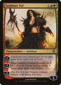 Sarkhan Vol - Shards of Alara - Magic: The Gathering card