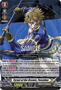 Tyrant of the Oceans, Poseidon - D-TB02: Record of Ragnarok - Cardfight Vanguard card