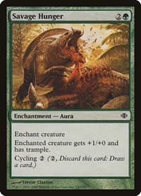 Savage Hunger - Shards of Alara - Magic: The Gathering card