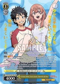 A Future Where You're Saved, Takemichi & Hina (TRV) - Tokyo Revengers - Weiss Schwarz card