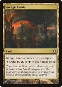 Savage Lands - Shards of Alara - Magic: The Gathering card