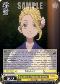 Special Person, Emma - Tokyo Revengers - Weiss Schwarz card