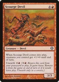 Scourge Devil - Shards of Alara - Magic: The Gathering card