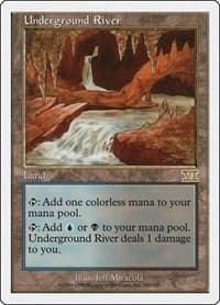 Underground River - Classic Sixth Edition - Magic: The Gathering card