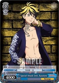 Special Attack Unit, Kazutora - Tokyo Revengers - Weiss Schwarz card