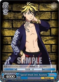 Special Attack Unit, Kazutora (RRR) - Tokyo Revengers - Weiss Schwarz card