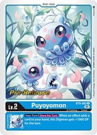 Puyoyomon - X Record Pre-Release Cards - Digimon Card Game card