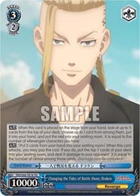 Changing the Tides of Battle Alone, Draken - Tokyo Revengers - Weiss Schwarz card