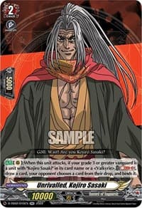 Unrivalled, Kojiro Sasaki - D-TB02: Record of Ragnarok - Cardfight Vanguard card