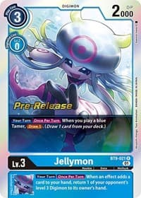 Jellymon - X Record Pre-Release Cards - Digimon Card Game card