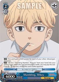 Mumbling, Mikey - Tokyo Revengers - Weiss Schwarz card