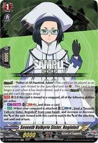 Seventh Valkyrie Sister, Reginleif - D-TB02: Record of Ragnarok - Cardfight Vanguard card