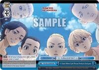 A Team Where Each Person Protects Everyone (RRR) - Tokyo Revengers - Weiss Schwarz card