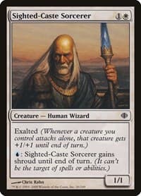 Sighted-Caste Sorcerer - Shards of Alara - Magic: The Gathering card