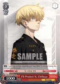 I'll Protect It, Chifuyu (Foil) - Tokyo Revengers - Weiss Schwarz card