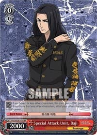 Special Attack Unit, Baji (Foil) - Tokyo Revengers - Weiss Schwarz card