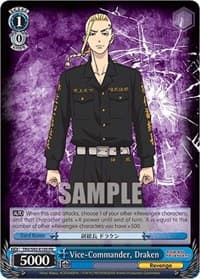 Vice-Commander, Draken - Tokyo Revengers - Weiss Schwarz card