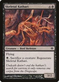 Skeletal Kathari - Shards of Alara - Magic: The Gathering card
